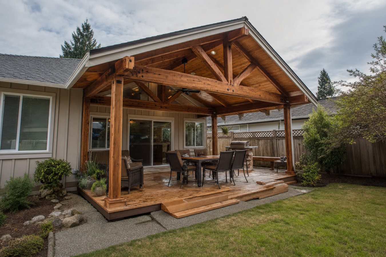 Covered decks and patio covers