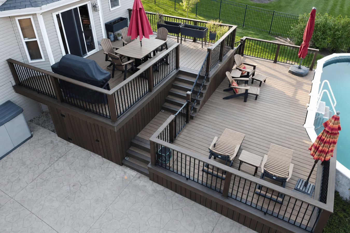 Multi-level decks
