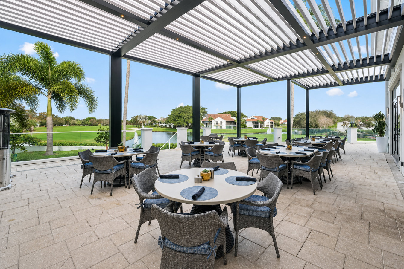 Pergola installation